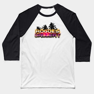 ROGUES GALLERY 80s Text Effects 1 Baseball T-Shirt